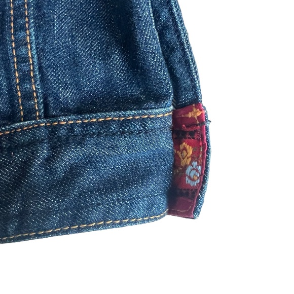 AGED LUCKY BRAND EMBELLISHED DENIM JACKET ALMOST VINTAGE! Size small - Picture 5 of 12
